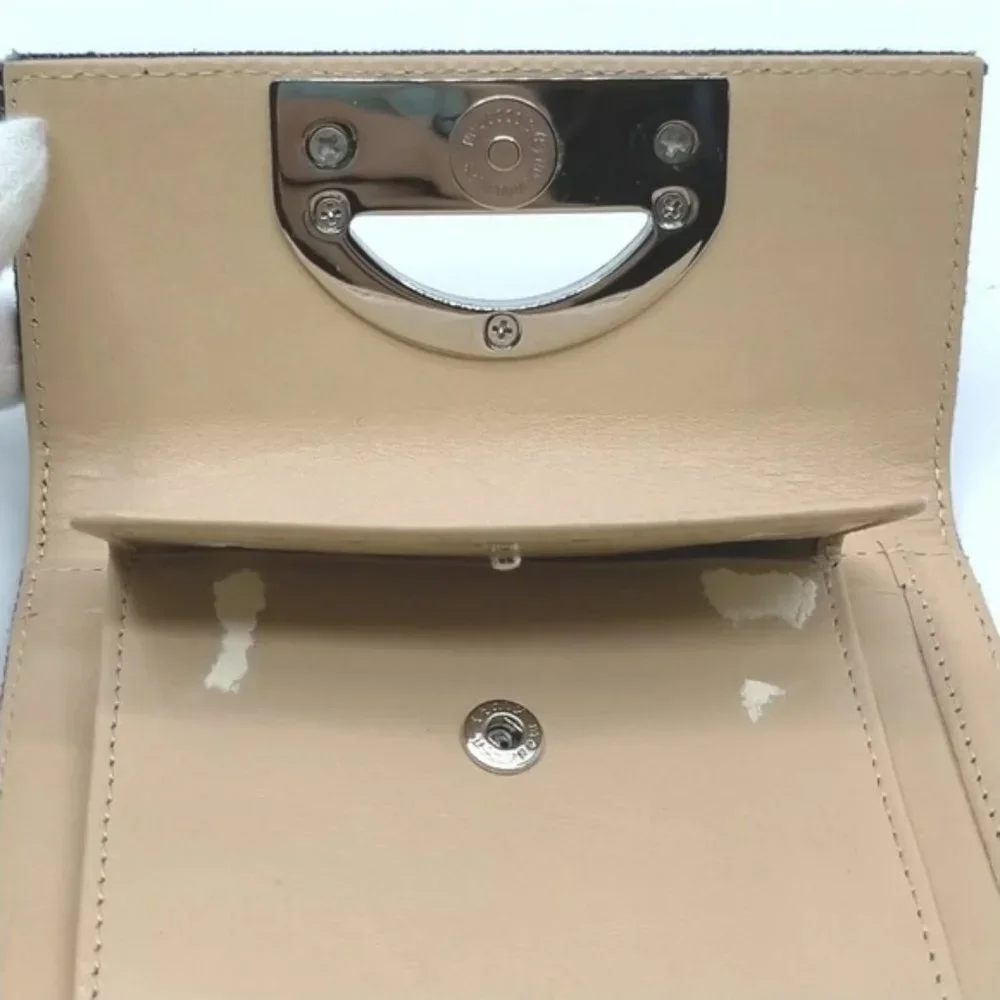Christian Dior Wallet Blue Denim